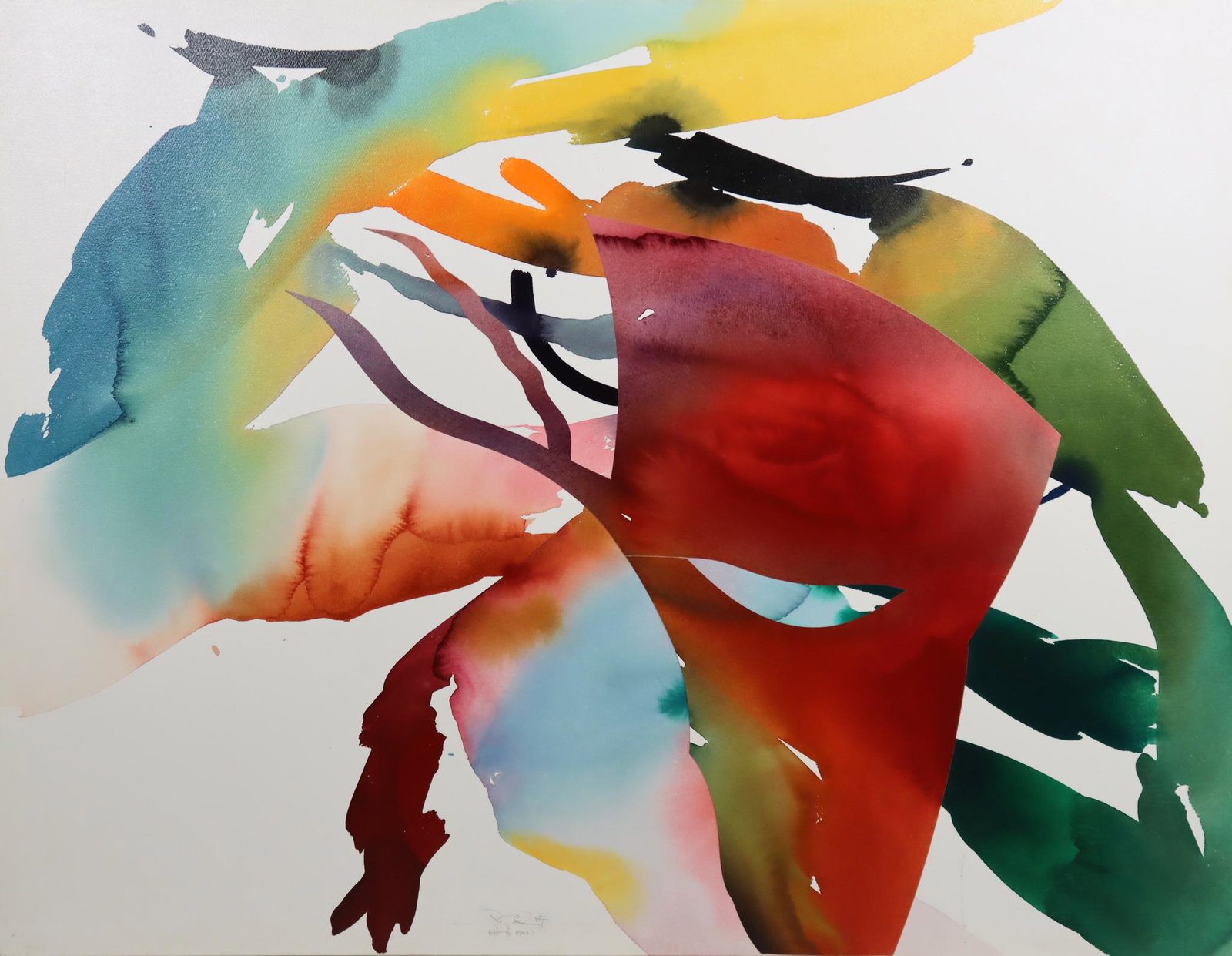 Peter Kitchell (Born 1950) American, W/C on Canvas (1 of 6)