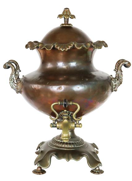Eastern European Copper & Bronze Samovar (1 of 12)