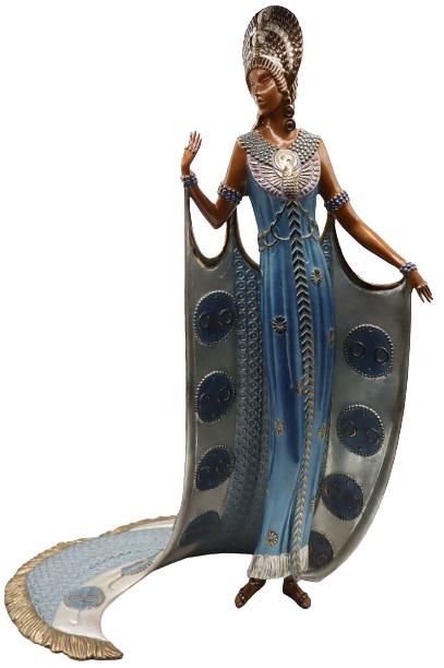 Erte (1892-1990) Bronze Sculpture, "Iras" (1 of 10)