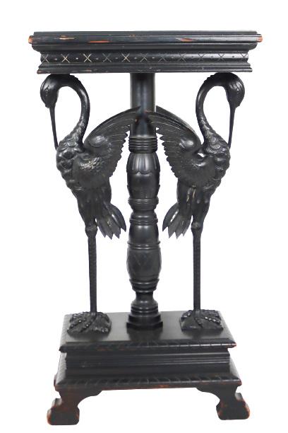 American Possibly Belter Ebonized Stand (1 of 12)