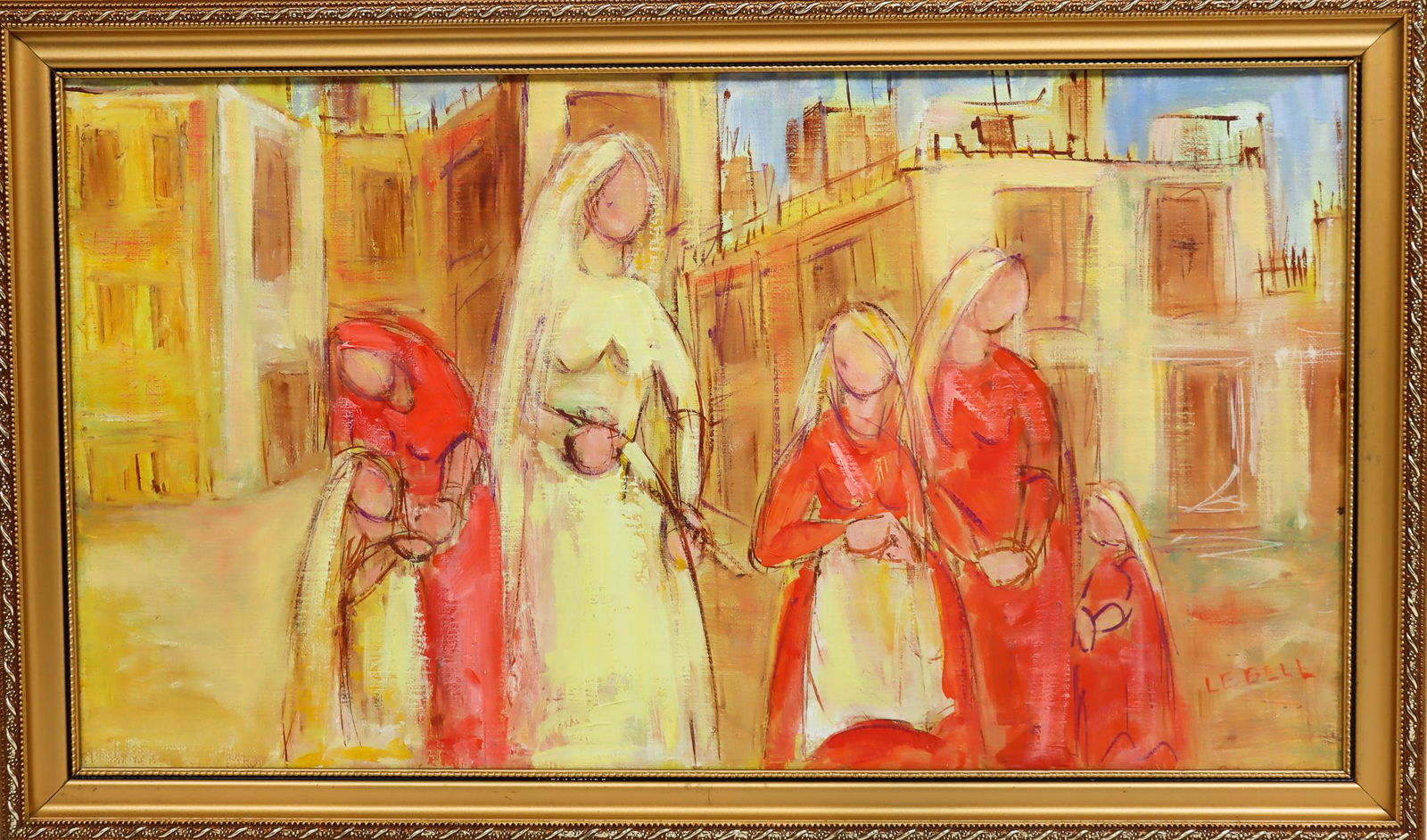 Modern Impressionist Oil on Canvas, Signed (1 of 3)