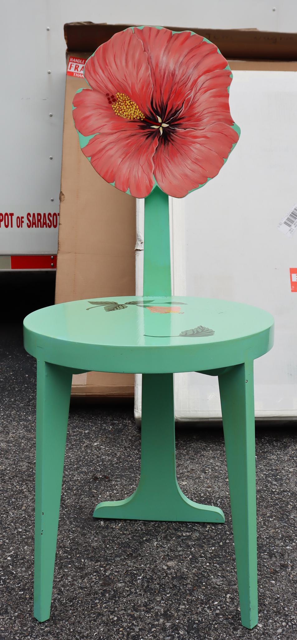J Louise for Farr & Now Hand Painted Chair (1 of 6)