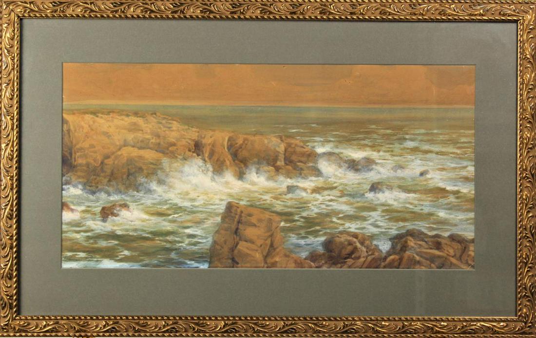 Percy Gray (1869-1952) American/California: This piece is a Watercolor / Gouache.Percy Gray was a talented American painter whose career spanned over forty years from 1906 to 1952. During these years of modernist turmoil in American art, Gray a