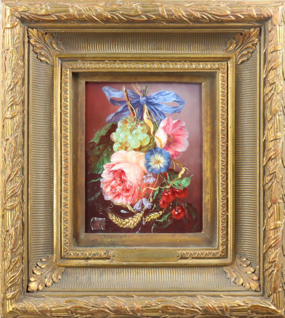 Stanislas Kostka (b.1954) Polish, Oil/panel