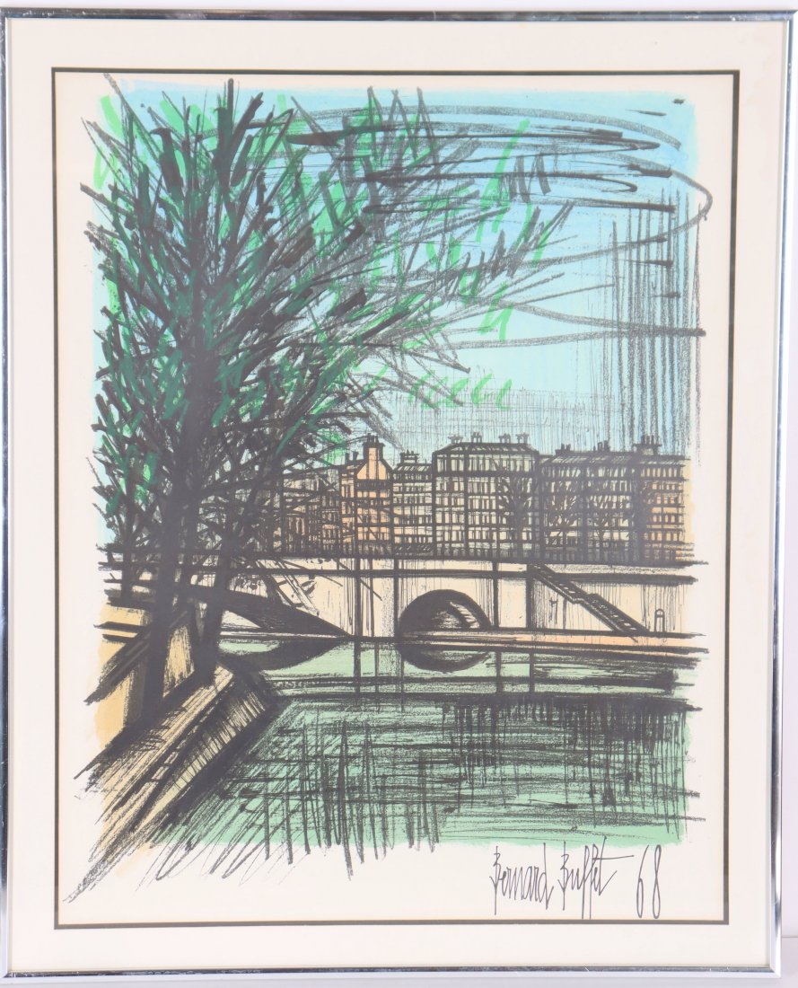 Bernard Buffet (1928-1999) French, Colored Litho (1 of 6)