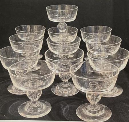 Set of (12) Steuben Champagne Glasses (1 of 5)