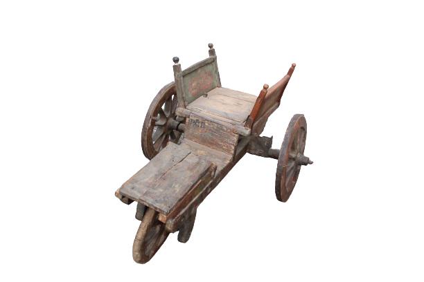 Antique Wood Rustic Wheelbarrow / Wagon (1 of 10)