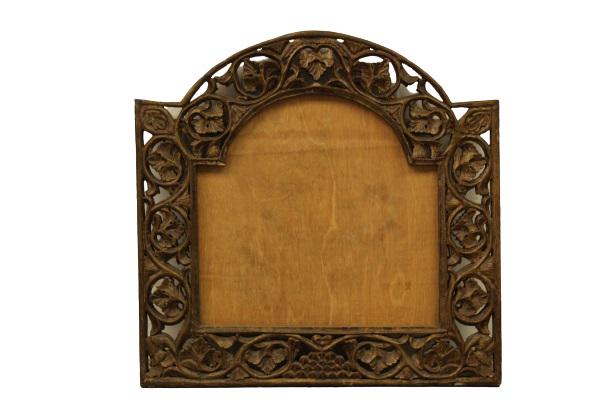 Large Antique Gujarat Terrace Window Frame (1 of 4)