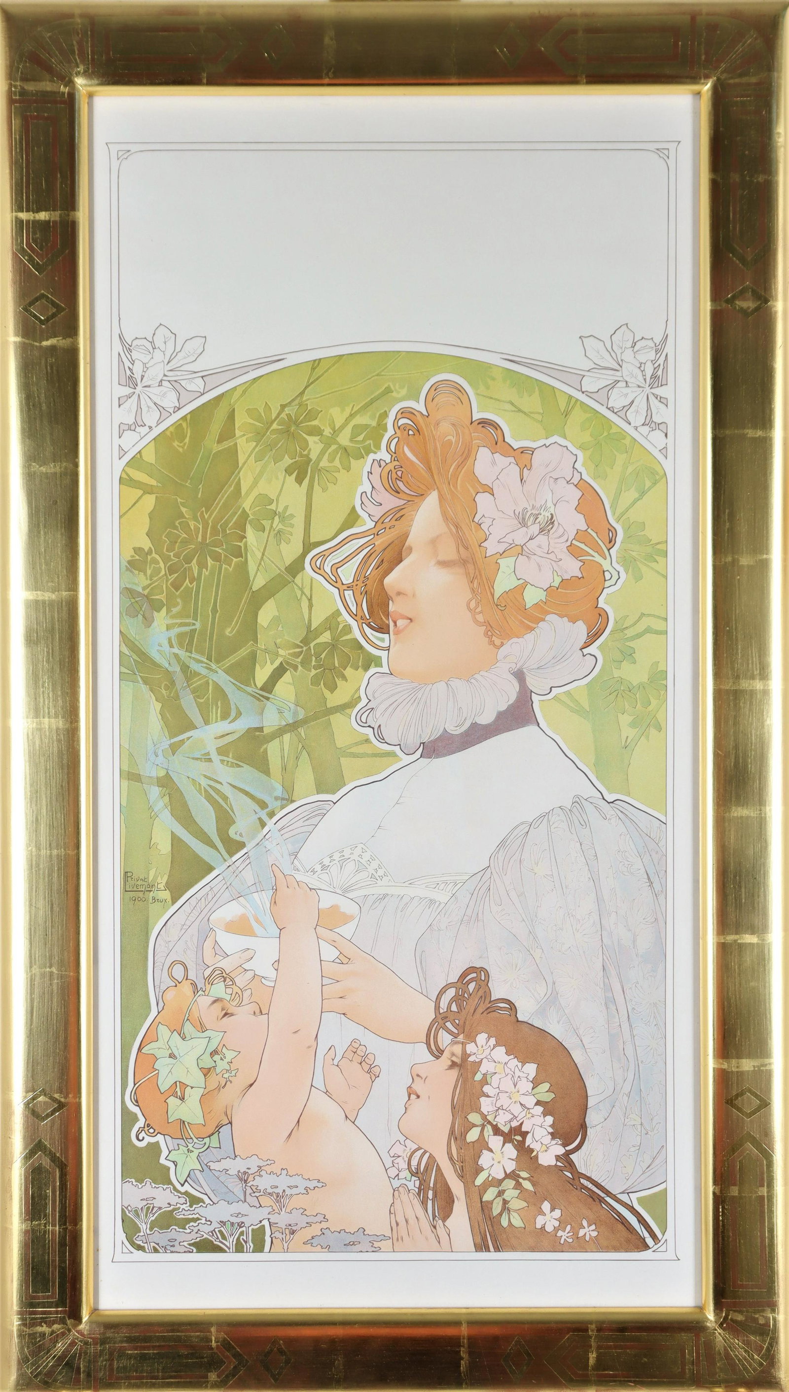 Henri Privat-Livemont Poster "Cacao A Driessen" (1 of 3)