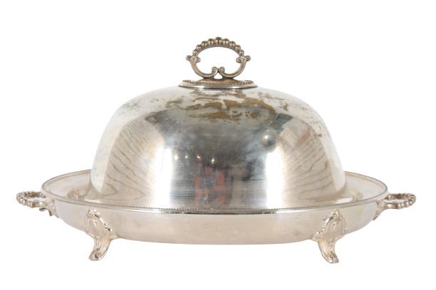 Victorian Silver Plated Meat Dome / Venison Cover (1 of 8)