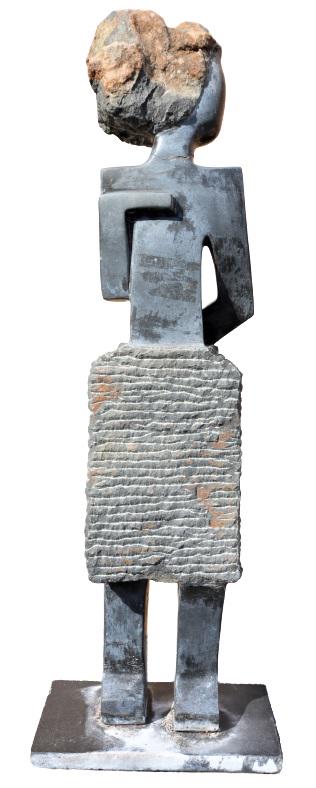 20th C. Shona Stone Figural Sculpture (1 of 12)