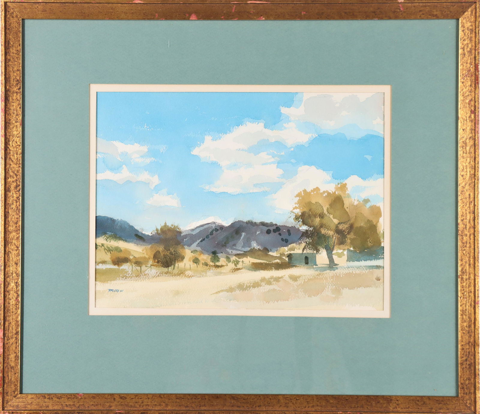 John Clifford Pellew (1903-1993) American, W/C (1 of 4)