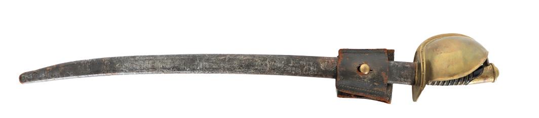 Naval Cutlass W/ Leather Scabbard (1 of 13)
