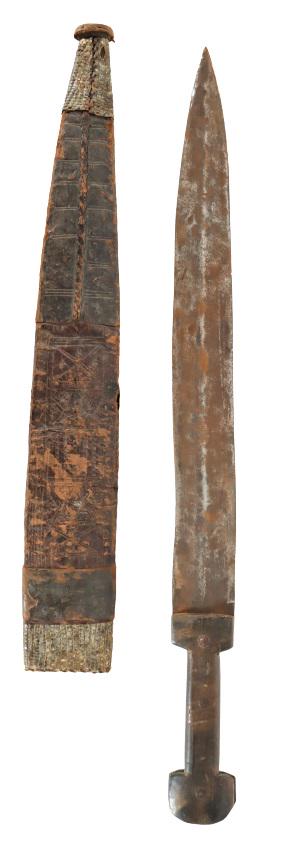 Heavily Embossed African Sword (1 of 10)