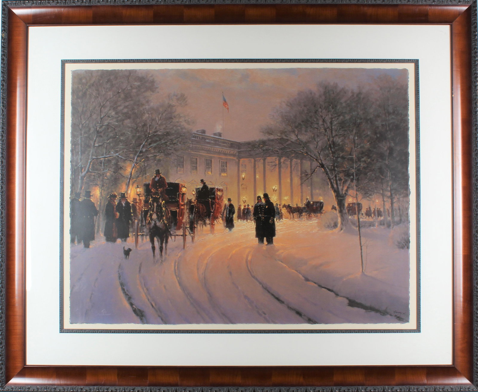 G. Harvey 'Evening with the President' Serigraph (1 of 4)