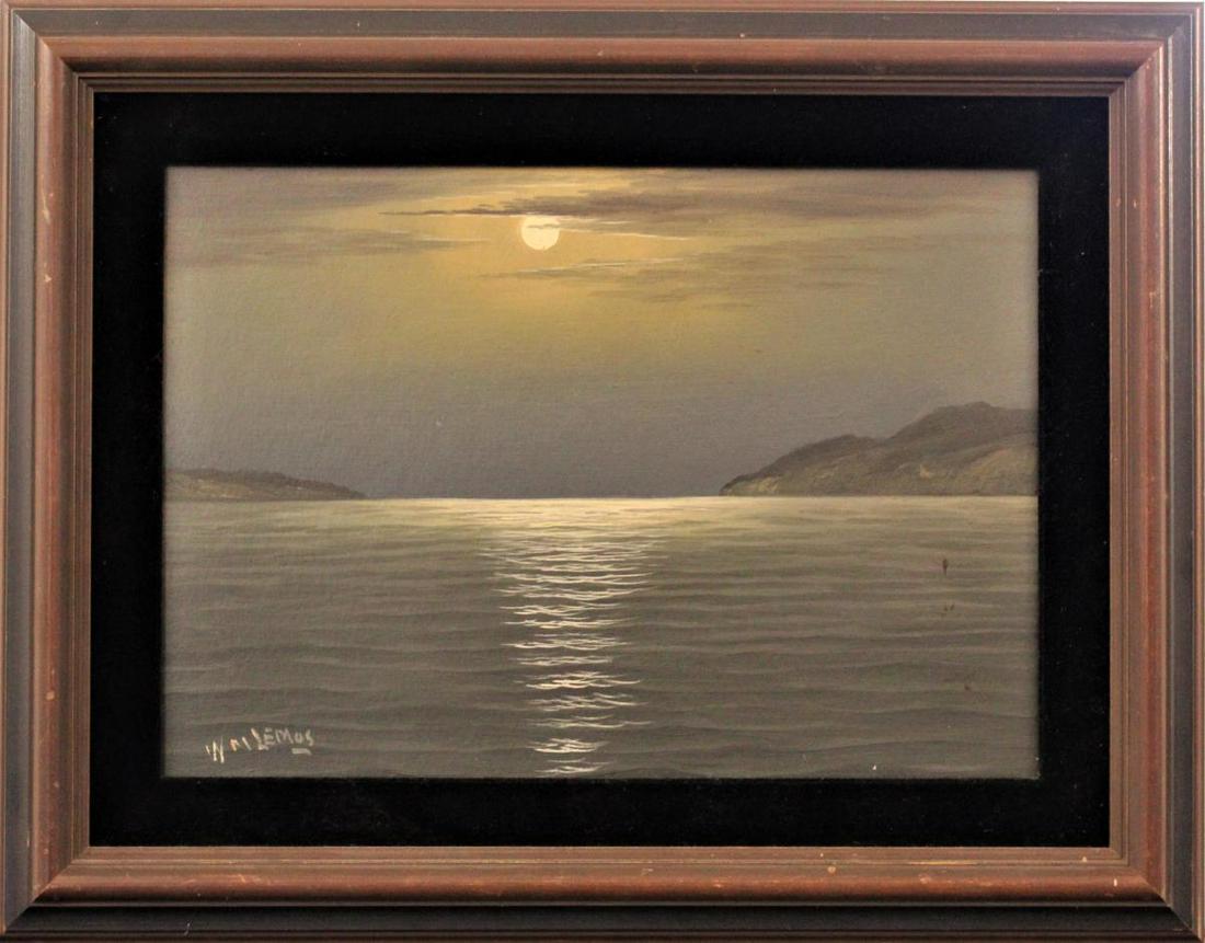 William Lemos (1861-1942) American, O/B (1 of 4)