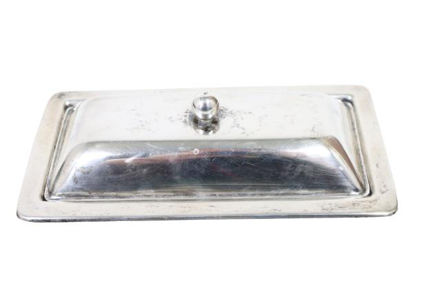 Mexican Sterling Silver Butter Dish 4.47 ozt. (1 of 6)