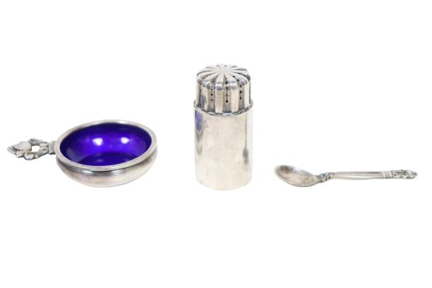(3) Georg Jensen Sterling Accessories 1.7 ozt. (1 of 8)