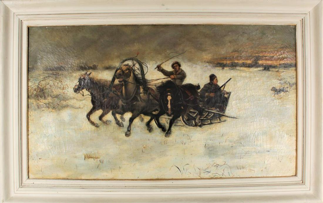 A. Hulaniski (19th Century) Polish/American, O/C (1 of 6)