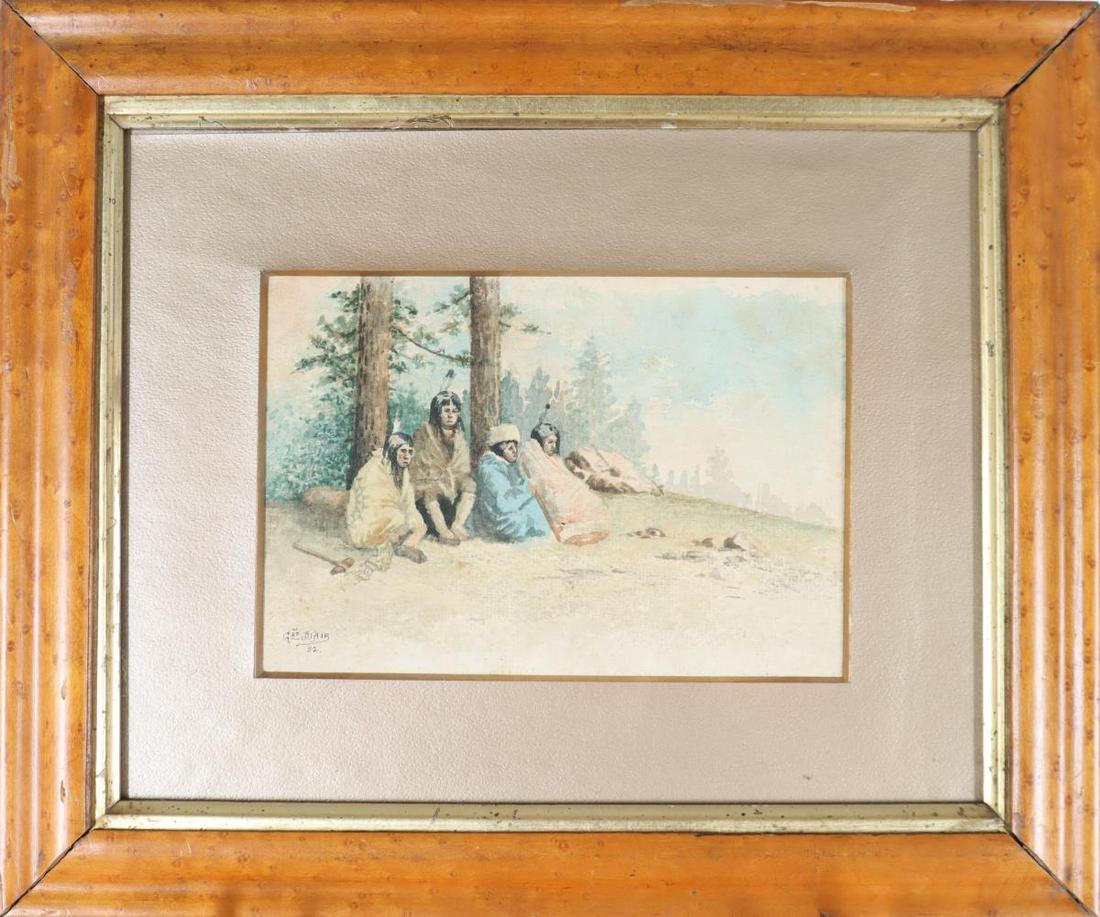 George Staib (1865-1937)  American, W/C (1 of 4)