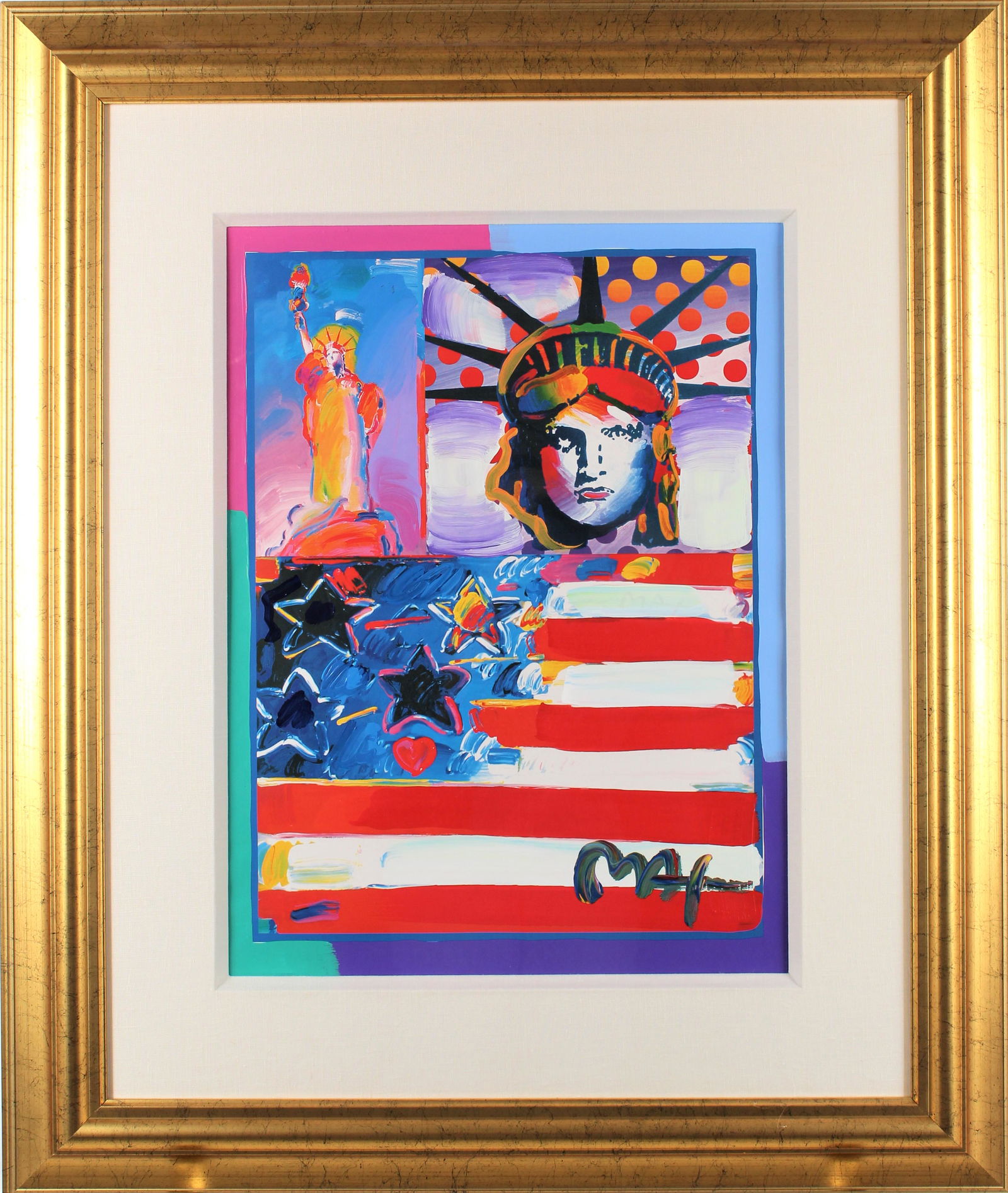 Peter Max (Born 1937) New York, Mixed Media (1 of 5)