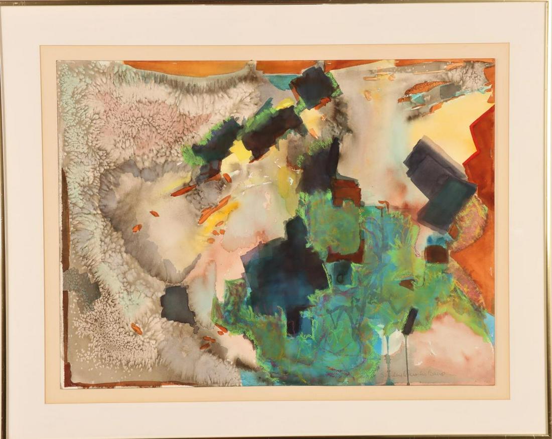 Shirley Quarles Baird (20th c)  American, W/C (1 of 6)