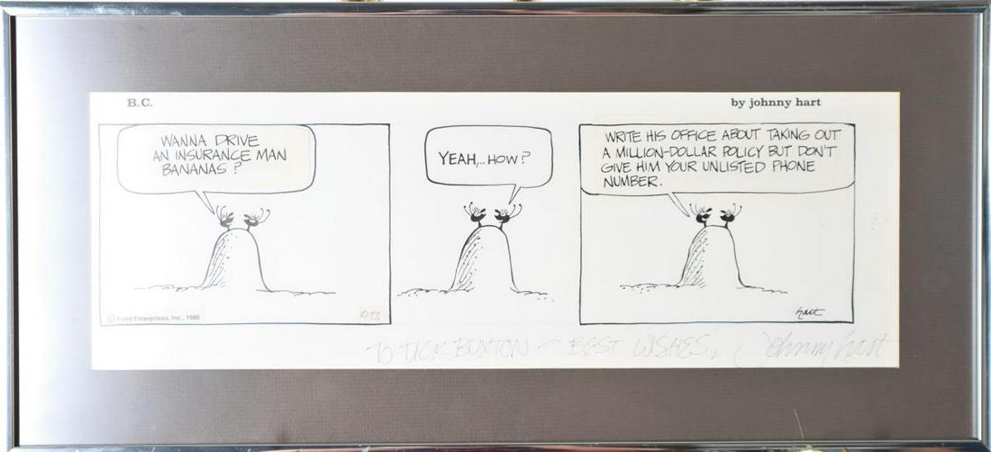 Johnny Lewis Hart (1931-2007) American, Comic (1 of 6)