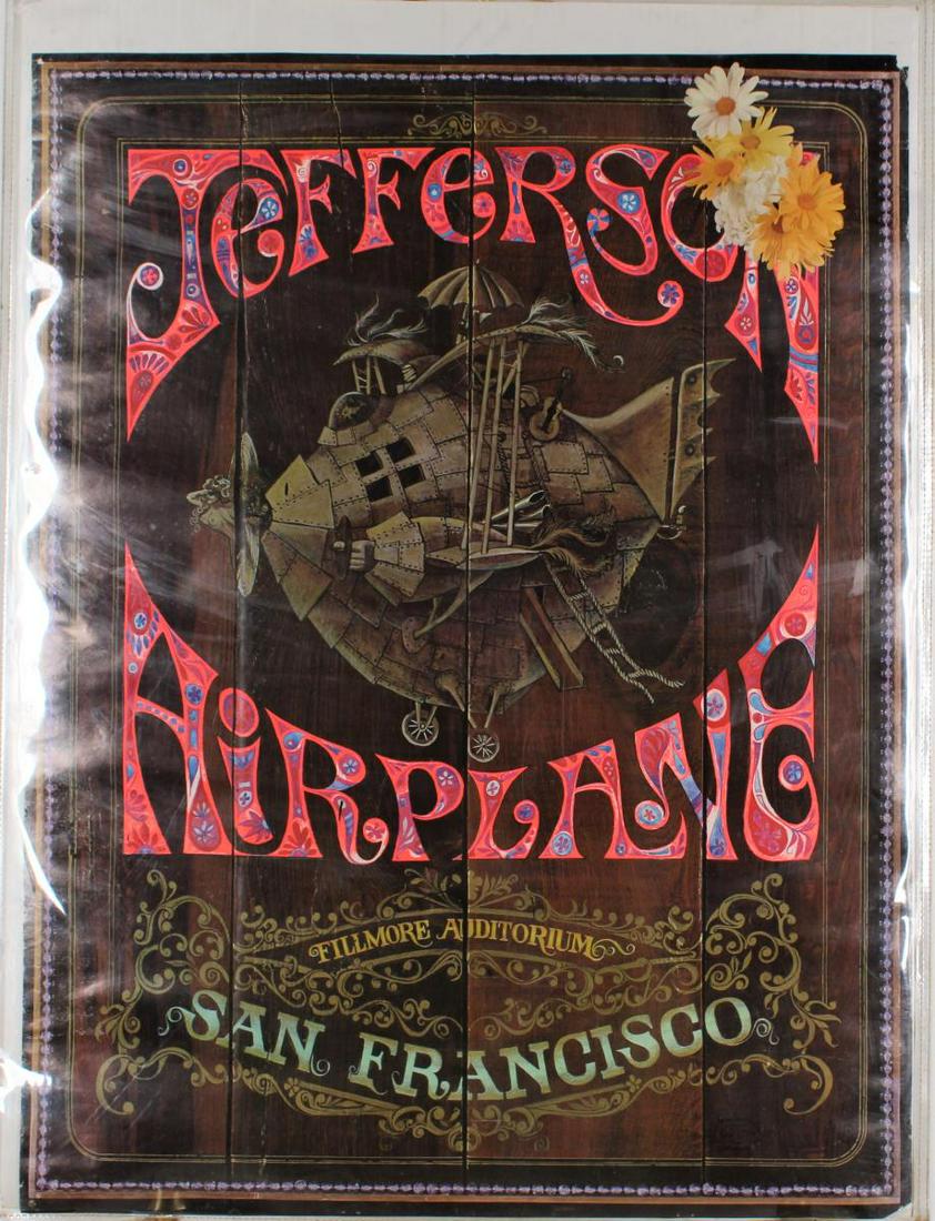 1960's Jefferson Airplane Poster (1 of 5)