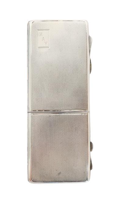 Sterling Silver Cigarette & Makeup Case, 4.6 OZT (1 of 11)