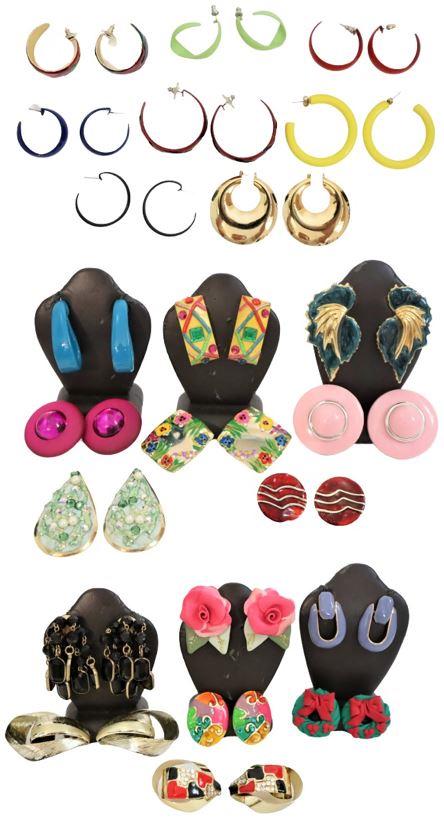 Large Collection of Ladies Earrings, 23 Pairs (1 of 16)