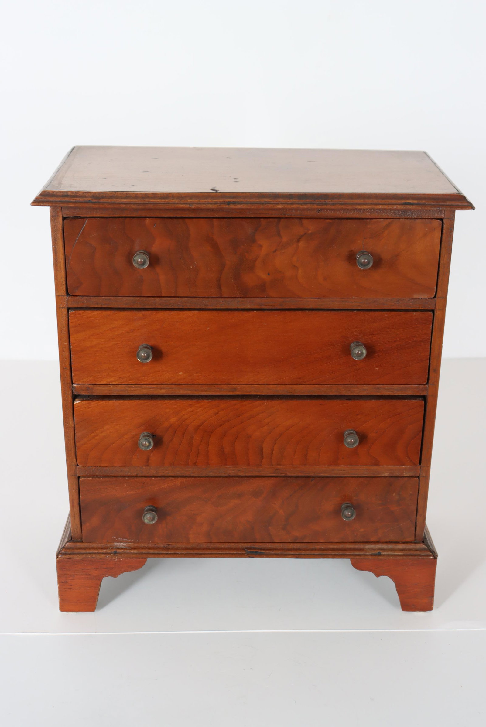 Diminutive / Salesman Sample of an Antique Chest (1 of 6)