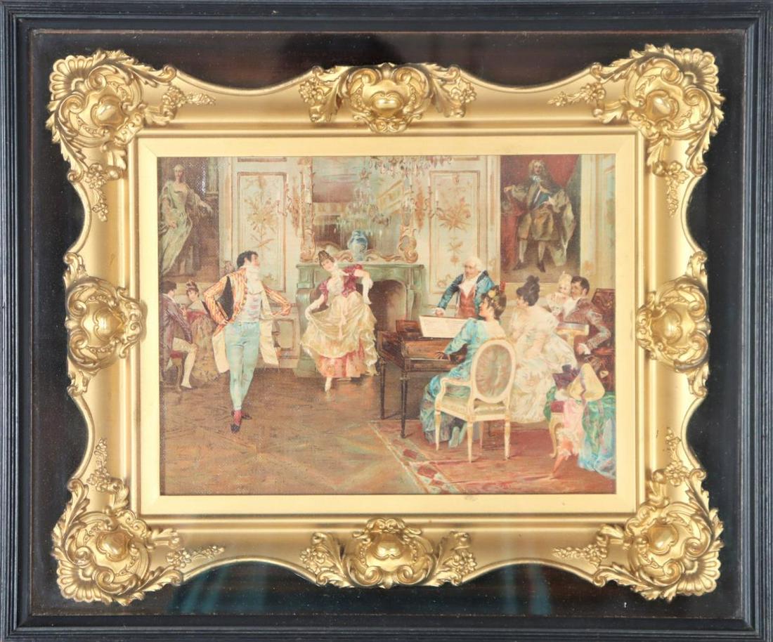 Antique European Genre Scene (1 of 3)