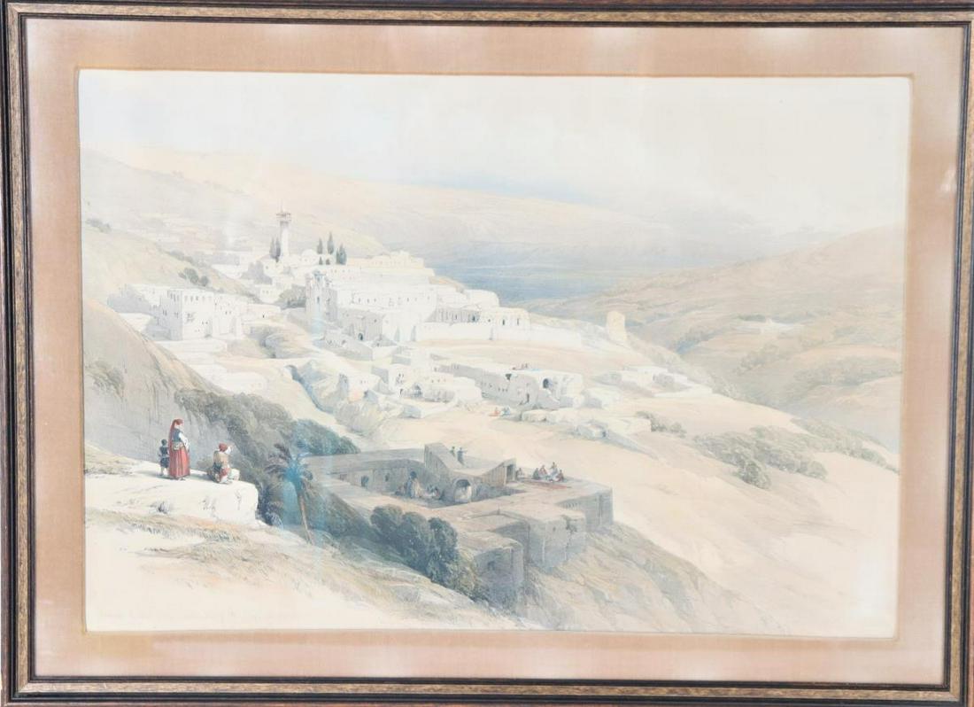 David Roberts (1796-1864) British, Tinted Litho (1 of 4)