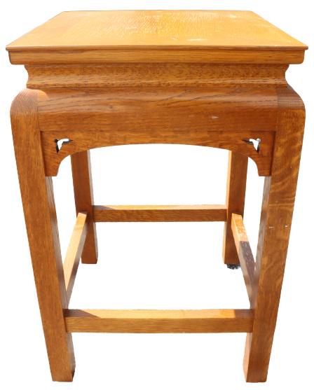 Antique "Stickley" Wooden End Table (1 of 7)