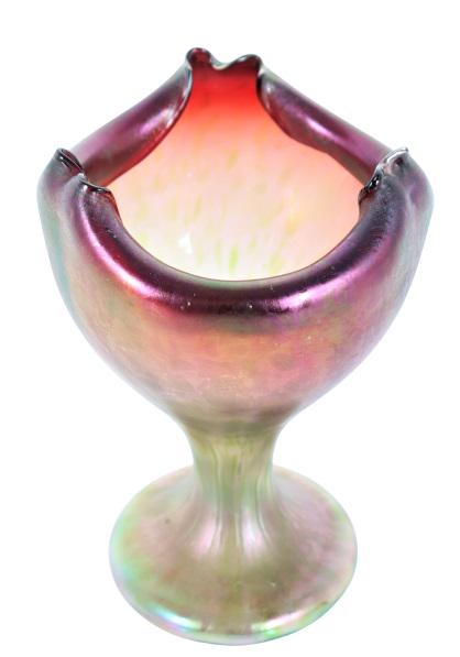 Rindskopf Grenada Iridescent Glass Vase (1 of 11)