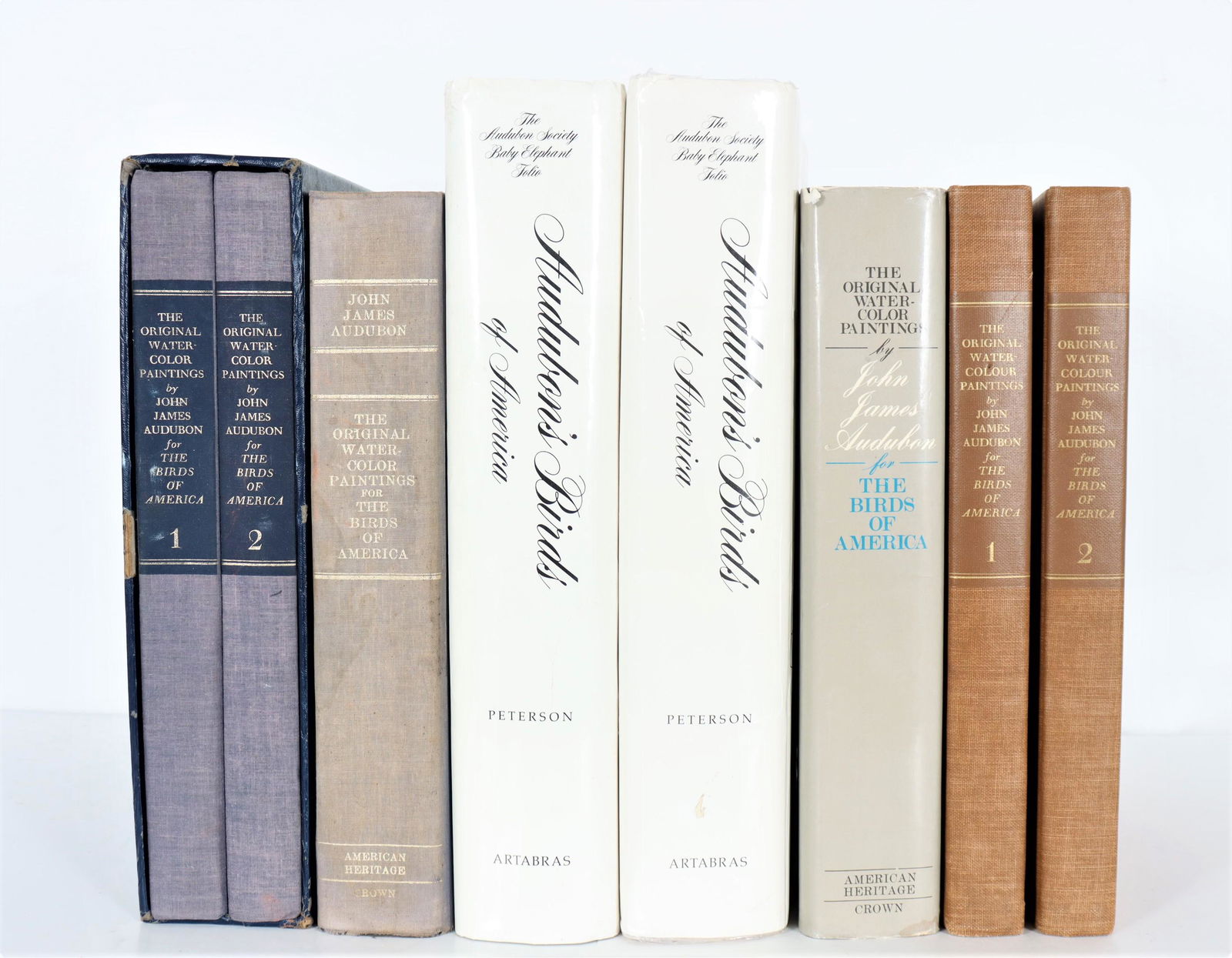 (8) Large Audubon Reference Books (1 of 5)