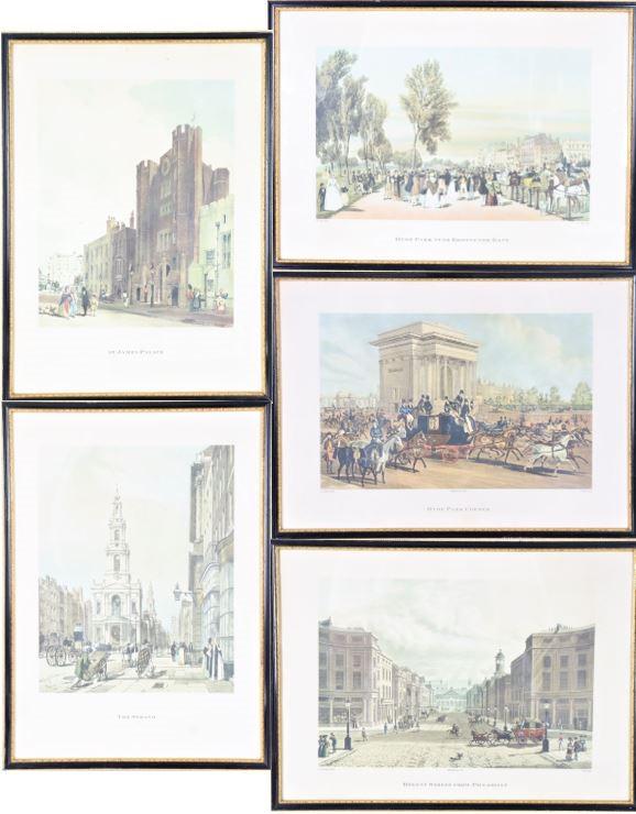 (5) Views of London, Framed Prints (1 of 20)