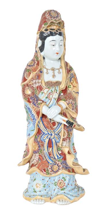 Chinese Statue of Standing Woman (1 of 7)