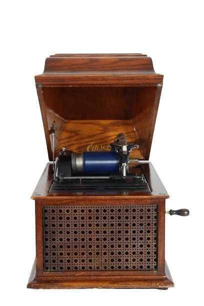 Antique Edison Amberola Cylinder Phonograph (1 of 10)