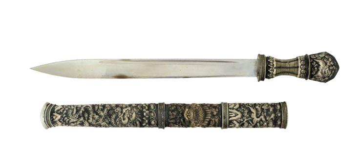 Dagger w Highly Decorative Sheath & Handle (1 of 10)