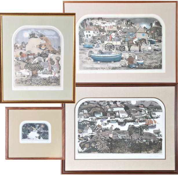 (4) Graham Clarke (b 1941) UK, Lithographs (1 of 20)