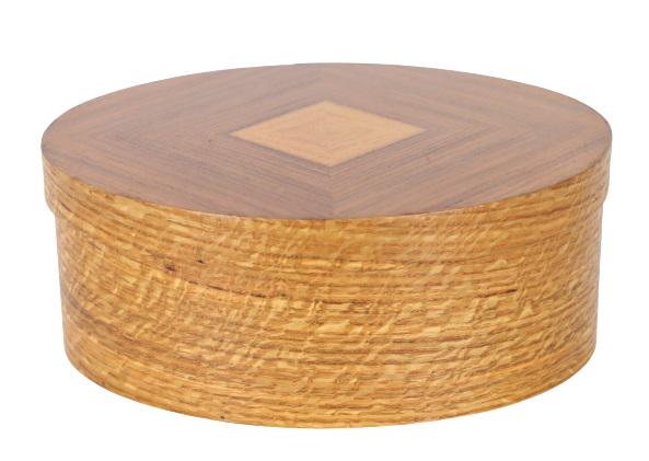 Antique Oval Shaker Wooden Box (1 of 8)