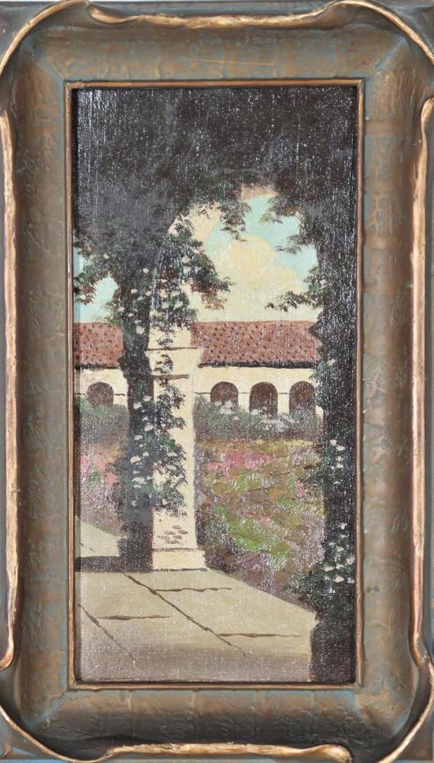 Signed Early 20th Century California Mission, O/B (1 of 3)