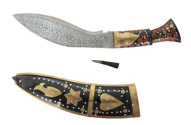 Vintage Decorative Dagger & Sheath (1 of 13)