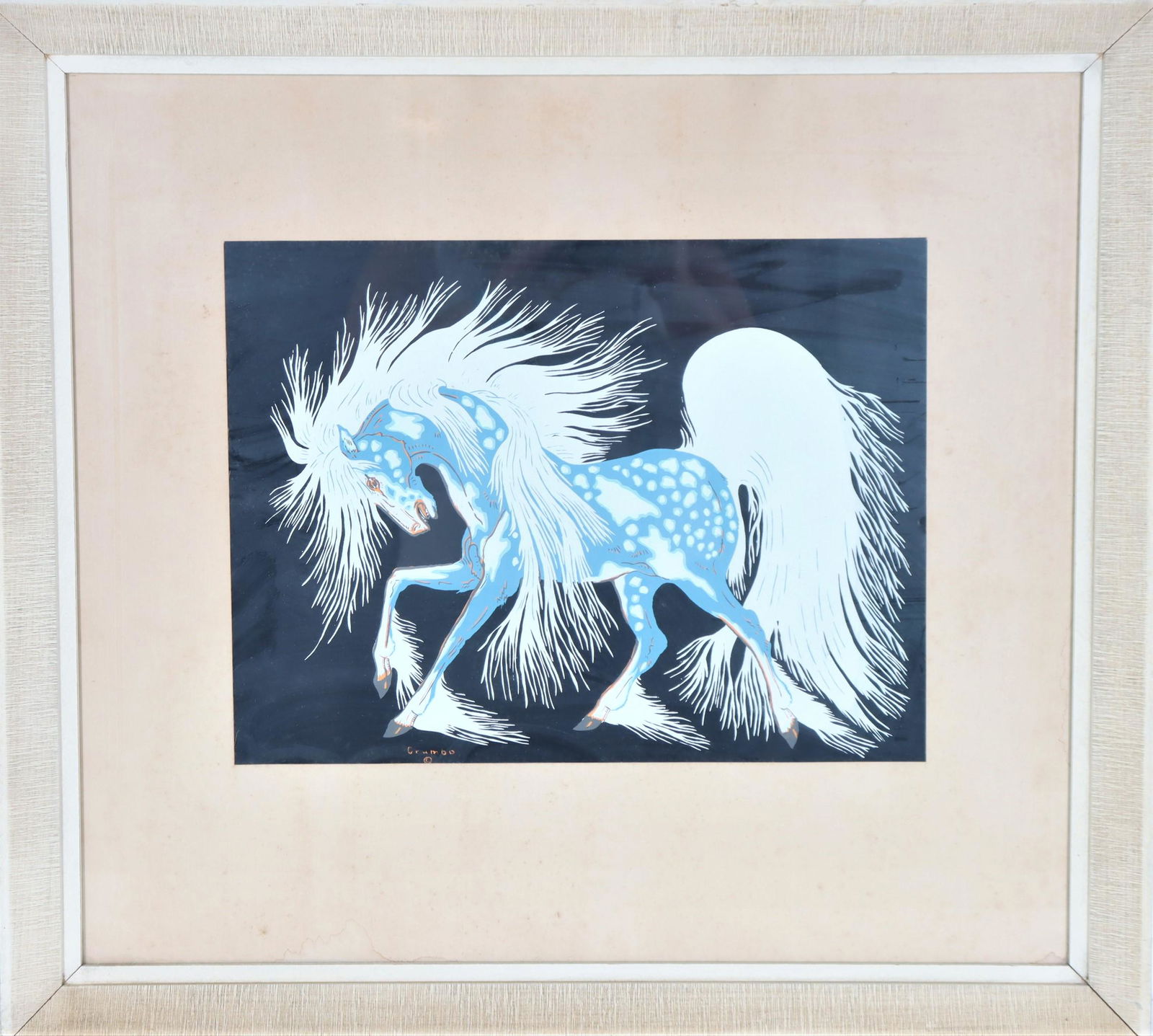 Woody Wilson Crumbo (1912 - 1989) Serigraph (1 of 4)