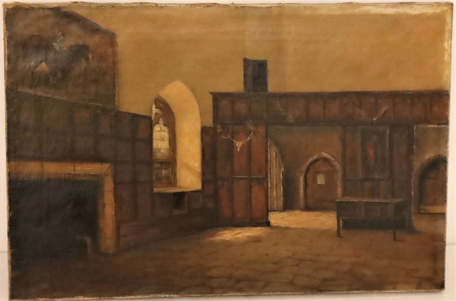 Aubrey E. Richmond (19th c) English, Oil on Canvas (1 of 3)