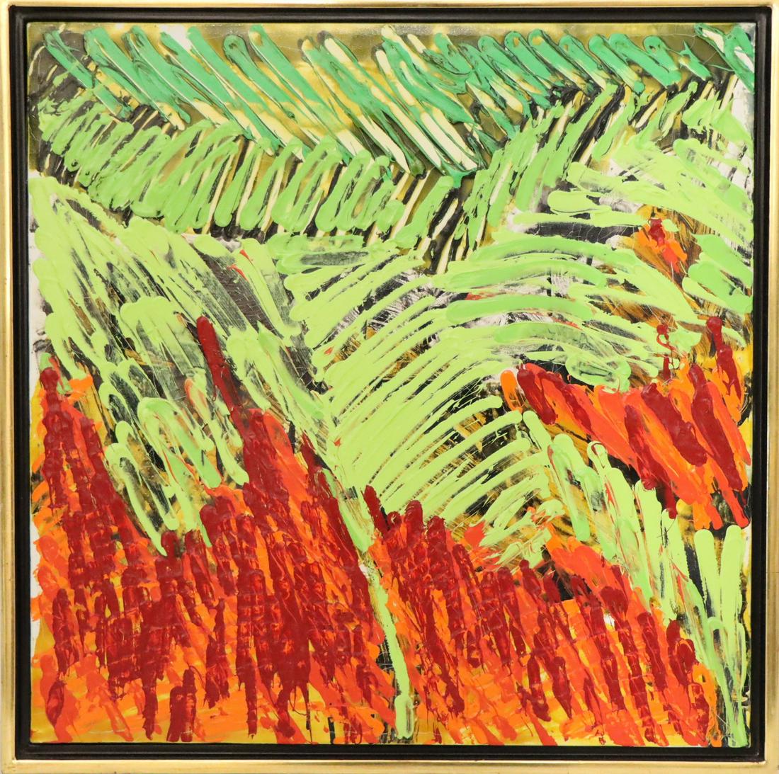 Italian Fern Landscape, Oil on Canvas (1 of 4)