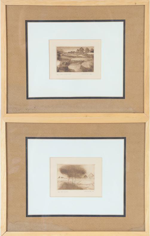 Pair of Manuel Baldemor (B 1947) Philippine, Litho (1 of 11)