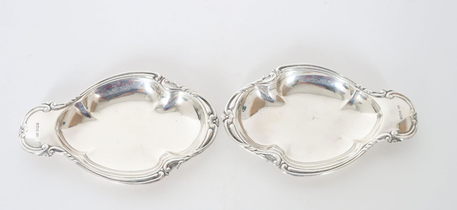 Pair of Mapping & Webb Sterling Dishes,  6 OZT (1 of 13)