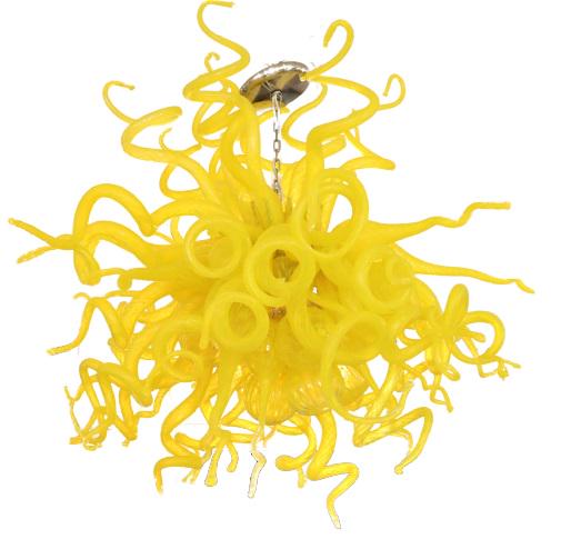 Manner of Dale Chihuly Blown Glass Chandelier (1 of 9)